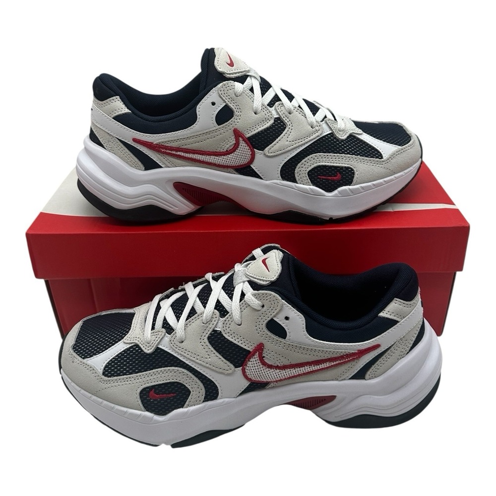 Nike AL8 Running Shoes Womens Sz 11 Obsidian/White/Gym Red/Black‎ Sneakers